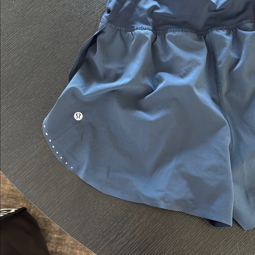 lululemon athletica Women's fast and free running short  navy